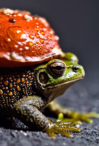 Frog's Mushroom Hat Frog's Mushroom Hat