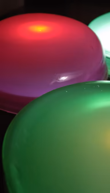Glowing Spheres Glowing Spheres