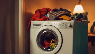 Laundry Day Pile Up