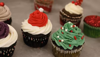 Festive Cupcakes Festive Cupcakes