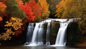 Autumn Cascade