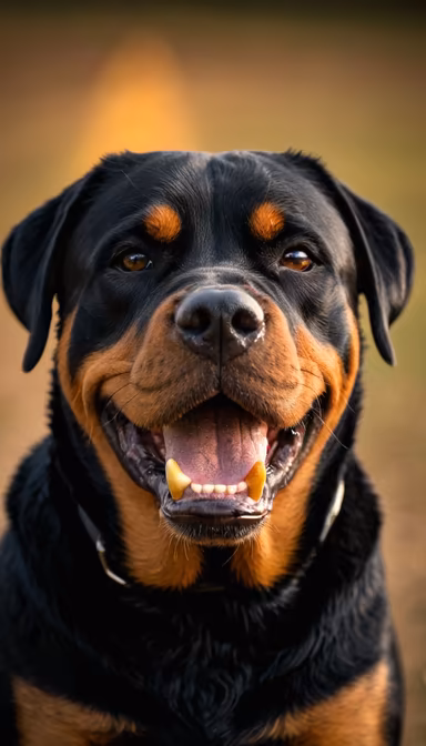 Rottweiler Smile