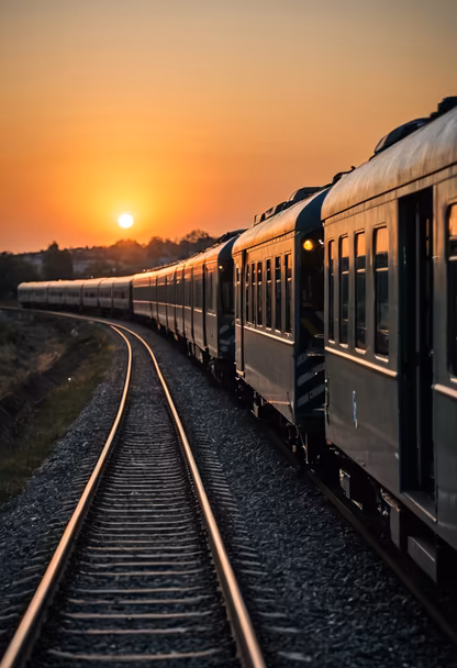 Sunset Train Sunset Train