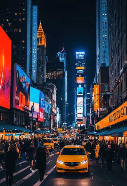 Times Square at Night