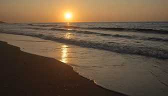 Golden Hour at the Beach Golden Hour at the Beach