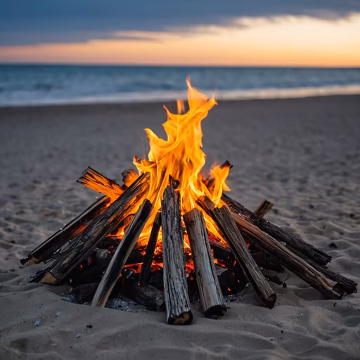 Beach Bonfire