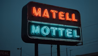 Vintage Motel Sign