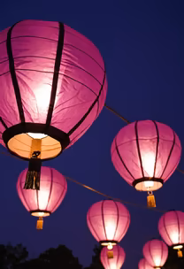 Lanterns in the Night Lanterns in the Night