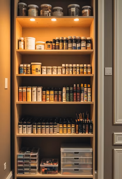 Organized Crafting Space