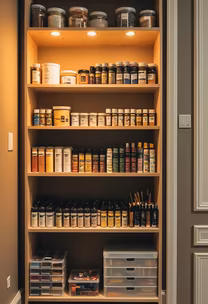 Organized Crafting Space