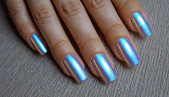 Iridescent Nails Iridescent Nails
