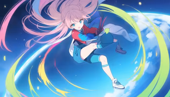 Cosmic leap Cosmic leap
