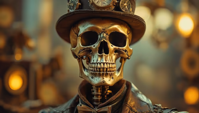 Steampunk Skull