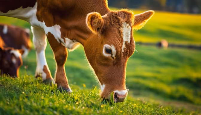 Grazing in the Meadow