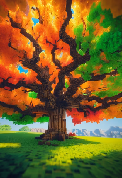 Minecraft Autumn