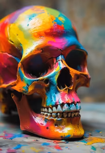 Colorful Skull Colorful Skull