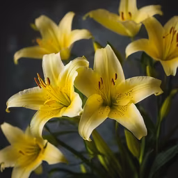 Yellow Lilies Yellow Lilies