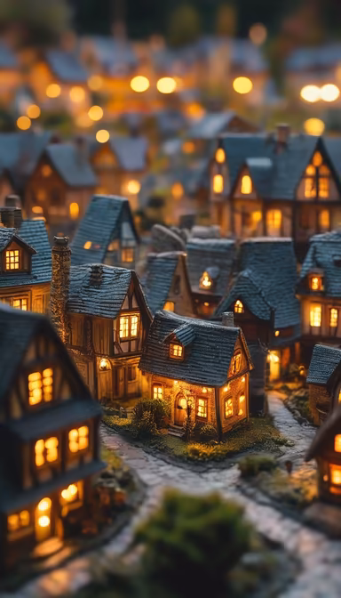Miniature Village Miniature Village