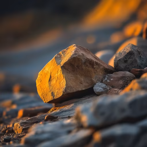 Golden Hour Rocks