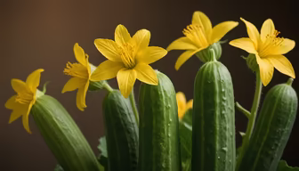 Cucumber Blossoms Cucumber Blossoms