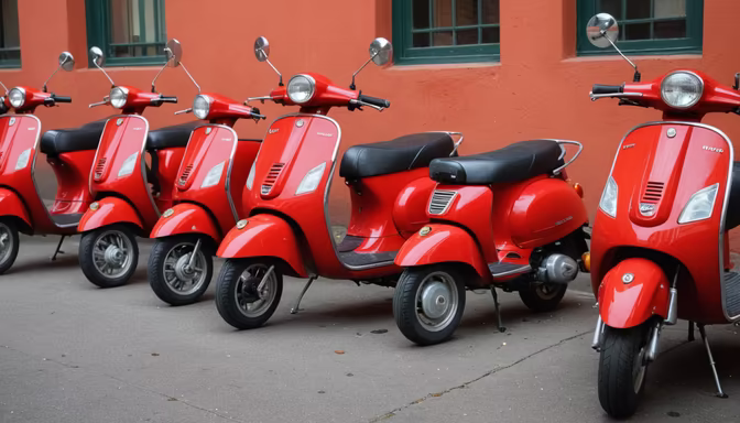 Red Scooters
