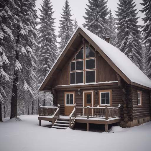 Winter Cabin Retreat