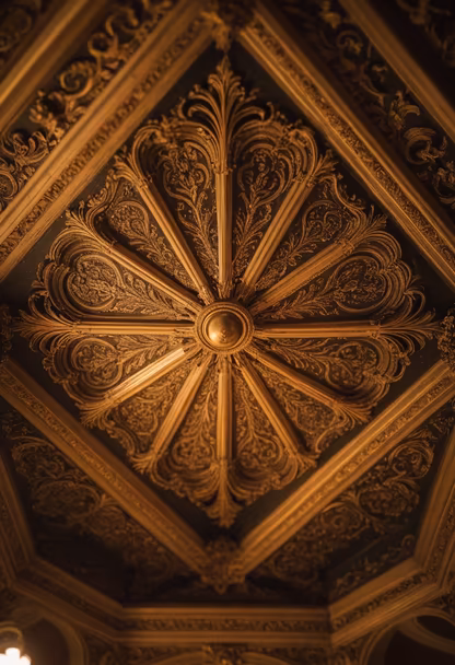 Ornate Ceiling