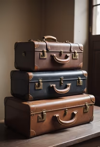Vintage Luggage Stack Vintage Luggage Stack
