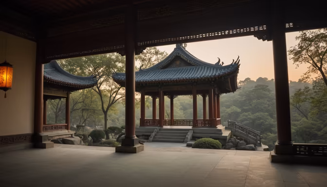 Tranquility in the Garden