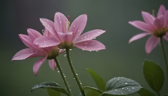 Rainy Day Blooms Rainy Day Blooms