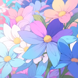 Pastel Blooms Pastel Blooms