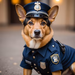 Officer Corgi Officer Corgi