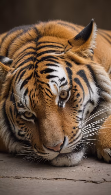 Resting Tiger Resting Tiger