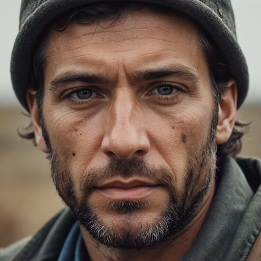 Weathered Gaze