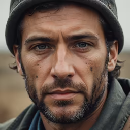 Weathered Gaze