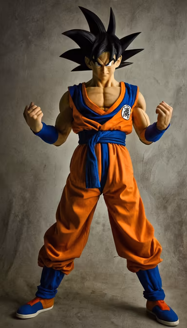 Goku Ready for Battle