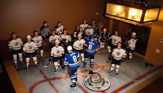 Hockey Team Celebration Hockey Team Celebration