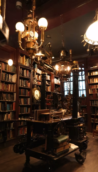 Steampunk Library Steampunk Library
