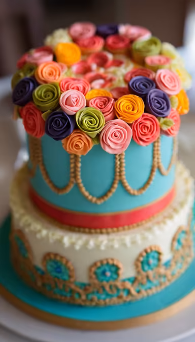 Floral Cake Delight