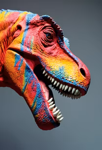Colorful Dino
