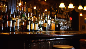 Cozy Bar Scene