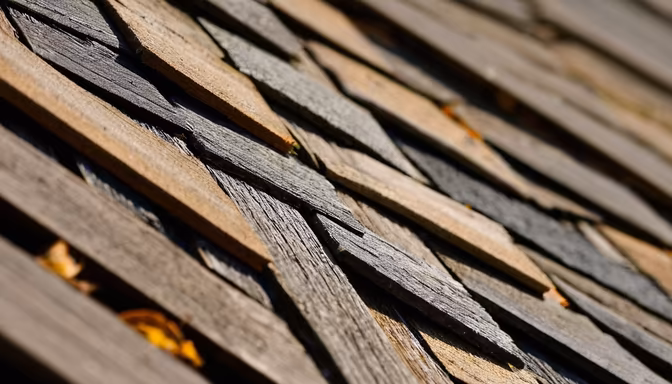 Weathered Wood Shingles