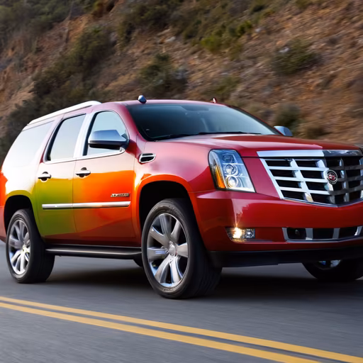 Cadillac on the Road