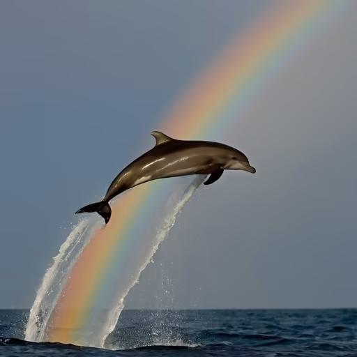 Leaping into rainbows