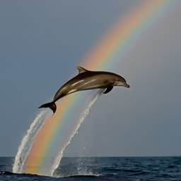 Leaping into rainbows