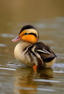 Floating Duckling