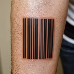 Barcode Arm Art