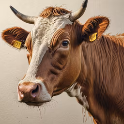 Dairy Cow Portrait Dairy Cow Portrait
