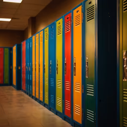 Colorful Lockers