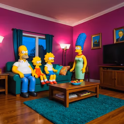 The Simpsons in Real Life